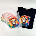 DTF Printing DTF Film Printing Iron On Heat Transfer Film DTF Cetak Baju Custom T-Shirt DTF Sticker