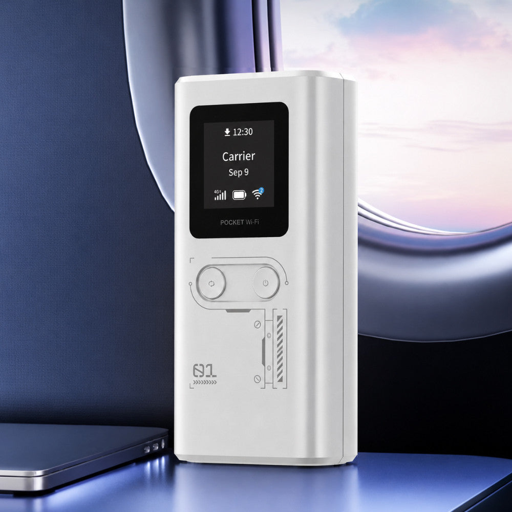 ZTE U15S Pocket WiFi 18W Fast Charge Powerbank CCC International Roaming Plan 4G LTE