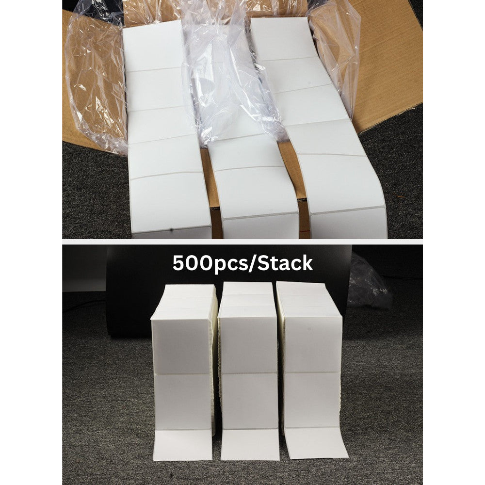 A6 Thermal Sticker 500pcs Stacked AWB Label A6 Size 10*15 cm Airway Bill Consignment Note Thermal Bill