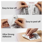 A6 Thermal Sticker 500pcs Stacked AWB Label A6 Size 10*15 cm Airway Bill Consignment Note Thermal Bill